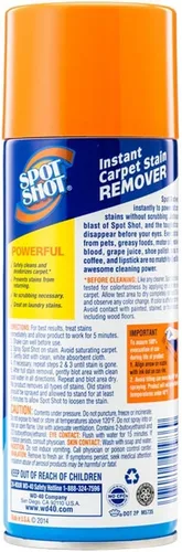 Vista 2 de Quitamanchas instantáneo para alfombras profesional en aerosol Spot Shot No-Scrub, 14 onzas