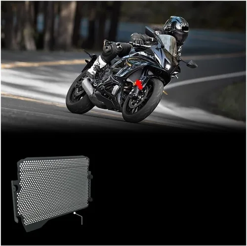 Vista 3 de LAHTI Radiator Grille Guard Cover Radiator Grille Guard Cover Fuel Tank Protection for Ya&maha MT07 MT-07 MT FZ 07 FZ-07 FZ07 2018-2023 2021