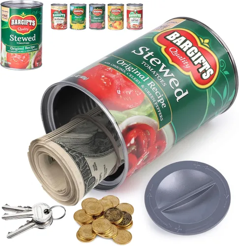 Vista 14 de BarGifts Caja Fuerte Oculta Lata de Aerosol Falsa con Compartimento Oculto, Almacenamiento Oculto Mantiene Tus Objetos de Valor Seguros Como Dinero
