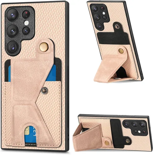 Vista 8 de Funda para Oppo K10x / OnePlus Nord CE 2 Lite 5G Funda para Realme 9 5G / 9 Pro / Q5 / V25 Funda de piel sintética con ranuras para tarjetas
