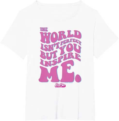 Vista 43 de Barbie Camiseta The Movie - You Inspire Me, Negro
