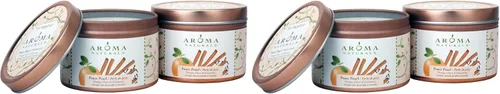 Vista 11 de Aroma Naturals Tin Candle - Aceite esencial de lavanda con aroma de soja natural, tranquilidad, 2