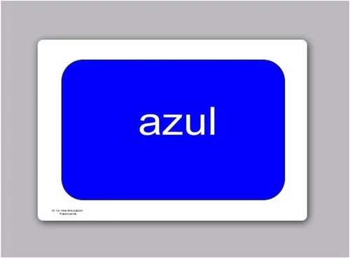 Vista 4 de Tarjetas de vocabulario - Los colores - Tarjetas de colores en español para bebés de 1 a 2 años, niños pequeños de 2 a 4 años, niños, niños y adultos