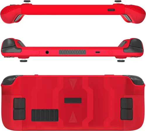 Vista 3 de ROTOMOON Funda protectora de silicona suave mejorada con 8 agarres para pulgar para accesorios de cubierta de vapor