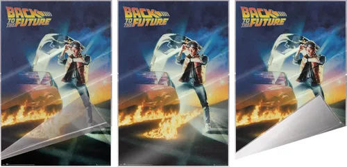 Vista 3 de Regreso al futuro - Póster de película (estilo regular) (Tamaño: 24 "x 36") (póster laminado)