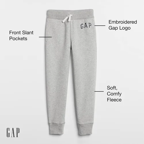 Vista 2 de GAP Boys' Heritage Logo Pull-on Jogger Sweatpants