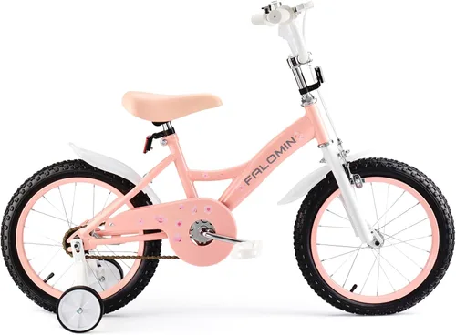 Vista 11 de 14/16/18 Inch Children’s Bike for Toddlers Kids Ages 3-9, Safe Non-Slip Tires, Removable Training Wheels, Coaster Brake, Easy Assembly, Perfect for