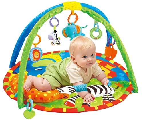 Vista 3 de EMILYSTORES Baby Fold Acctivity Gyms Play Mats, Lion