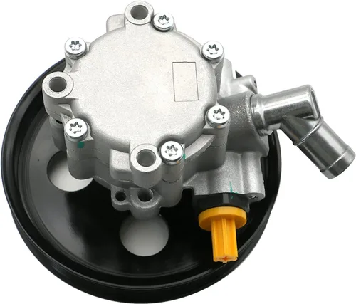Vista 8 de Chefull Bomba de dirección asistida con polea Compatible con 2007 2008 2009 2010 2011 para Jeep Wrangler (JK) para 3.8L V6, bomba de asistencia