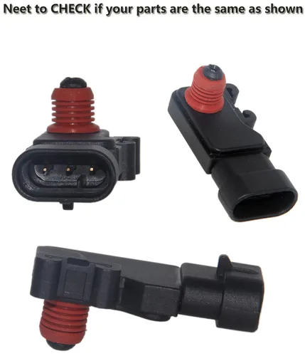 Vista 3 de Sensor de mapa de presión de aire absoluta del colector 213-331 16212460 12614970 compatible con Cavalier Impala Colorado Camaro Rainier Sonoma