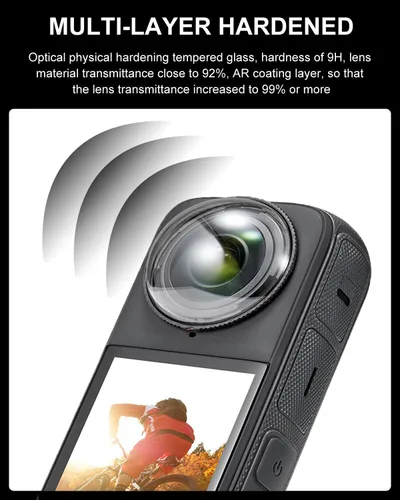 Vista 12 de Funda protectora de lente premium para Insta360 X4 Protector de lente