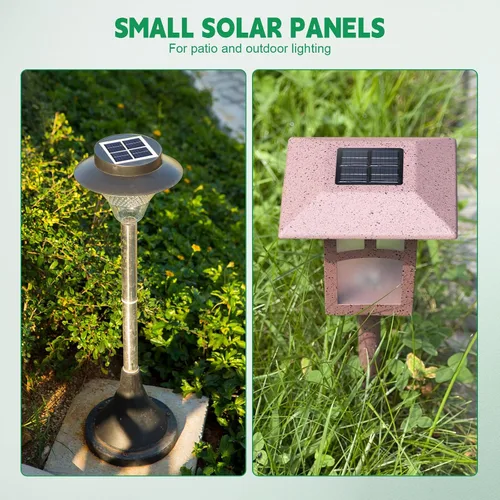 Vista 7 de Kanayu 30 piezas de mini paneles solares 3V 120MA pequeñas células solares policristalinas a granel kits de sistema de bricolaje módulo de panel