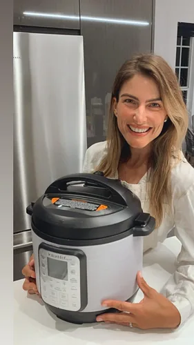 Vista 2 de MightySkins Skin compatible con Instant Pot Duo de 6 cuartos de galón – Espuma de mar sólida Funda protectora de vinilo duradera y única Fácil