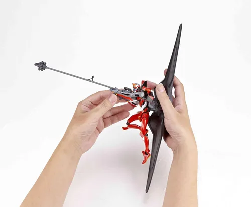 Vista 9 de Kaiyodo Jap. - Estatuilla Evangelion Revoltech Yamaguchi #124 Eva 02 Q Teatral