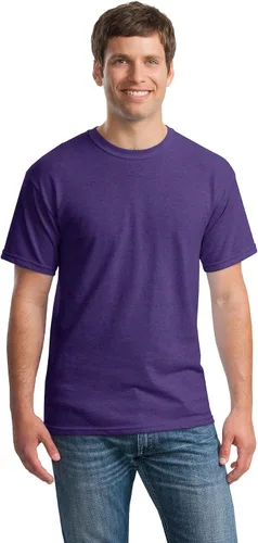 Vista 292 de Gildan Camiseta G500 para hombre Ceniza/baya