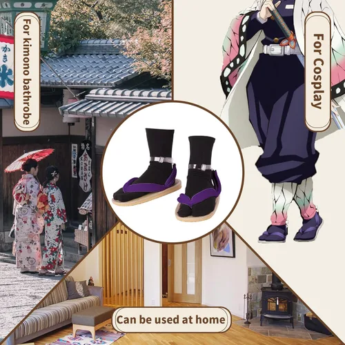 Vista 4 de Oshitari - Zapatos unisex de anime para cosplay