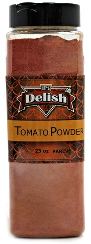 Vista 2 de It´s Delish - Tomate en polvo gourmet totalmente natural en tarro grande de 23 onzas