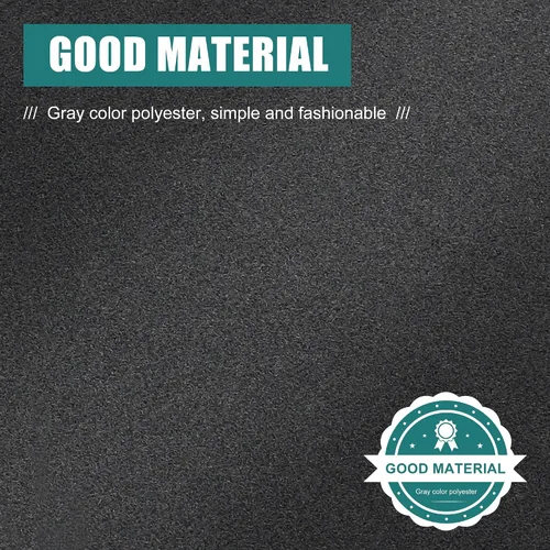 Vista 4 de X AUTOHAUX Cubierta de salpicadero de automóvil, de poliéster gris, antideslizante, alfombrilla protectora para Toyota Corolla 2009-2011