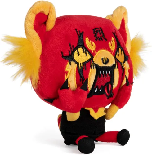 Vista 2 de GUND Sanrio Aggretsuko Red Rage Peluche Panda Rojo Netflix Original, 7 pulgadas