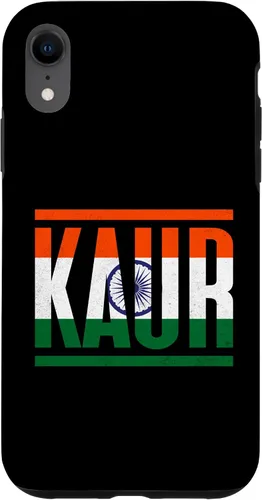 Vista 8 de Funda para iPhone 15 Kaur con apellido familiar y orgullo de la bandera de la India