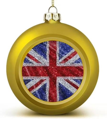 Vista 22 de Boobs Funny Shatterproof Matte Christmas Balls for Tree Wreath Home Decor 1PCS