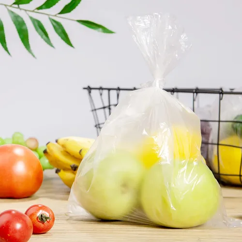 Vista 9 de OausTect Rollo de bolsa de plástico de 12 x 16 pulgadas, bolsas de almacenamiento de alimentos transparentes para frutas y verduras, 350 10 rollos