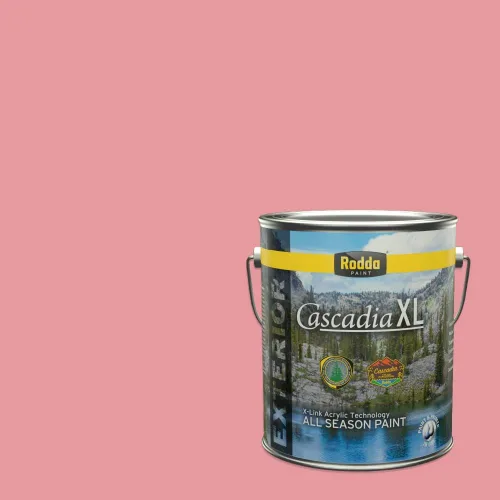 Vista 15 de Rodda Paint CASCADIA ZERO - Pintura plana e imprimación para interiores en uno, cuarto de galón, rosa Mullen