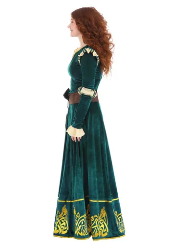 Vista 5 de Vestido Premium de Disfraz de Merida de Disney para Mujer Multicolor
