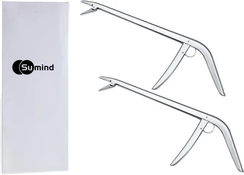 Vista 7 de 2 piezas de acero inoxidable removedor de anzuelos de pesca extractor de agua dulce y agua salada Hooker Tool 11-1/2 pulgadas