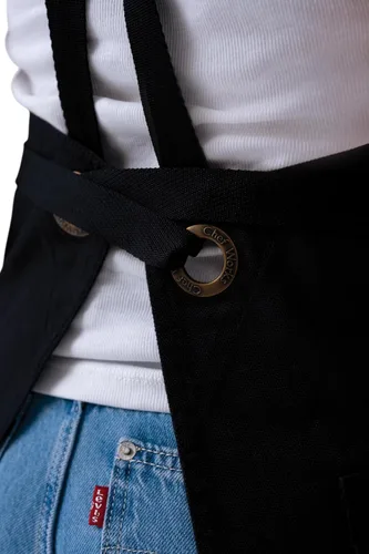 Vista 6 de Chef Works Delantal táctico unisex Negro