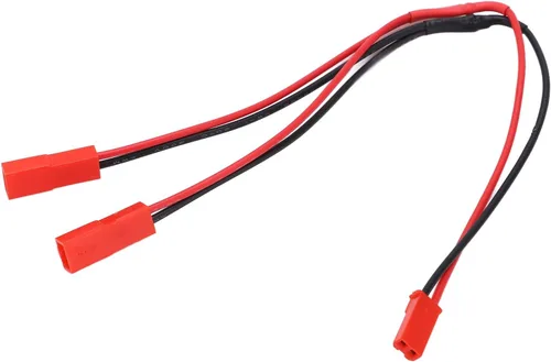 Vista 6 de Dilwe Cable de conector de enchufe RC JST, portátil JST macho hembra Y Cable 1 hembra a 2 macho adaptador paralelo cable cable para RC coche avión