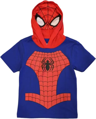 Vista 8 de Marvel Camiseta con capucha de los Vengadores para niños y niños pequeños Negro