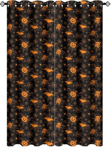 Vista 25 de Cool King of The Forest - Cortinas opacas con diseño de tigre anime, fantasía, animal, fuego, tigre, hielo, con ojales, ahorro de energía, 2