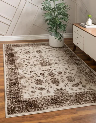 Vista 11 de Unique Loom Rushmore Collection Alfombra de área – Lincoln (2 x 3 pies, rectangular, crema/beige)