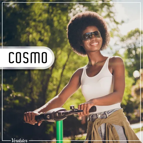 Vista 6 de Verdster Cosmo - Gafas de sol envolventes para mujer no polarizadas con protección UV gafas de sol Y2k de gran tamaño para mujer