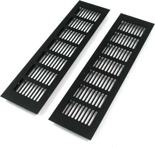 Vista 24 de Geesatis Cubiertas de Ventilación de Aire para Piso, Gabinete, Pared, Techo – Rejilla de Aluminio de Servicio Pesado Resistente a la Oxidación
