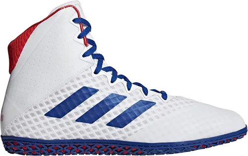 Vista 8 de adidas Mat Wizard 4 - Zapato de lucha libre para hombre Carbon