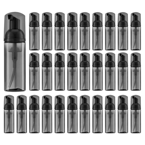 Vista 9 de Botella de espuma de 2 onzas con bomba dorada, dispensadores de espuma de viaje vacíos para jabón, champú, 3 Colores Mini travel size foamer