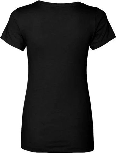 Vista 2 de Palm Trees - College Sports Miami - Camiseta con cuello en V para mujer Negro