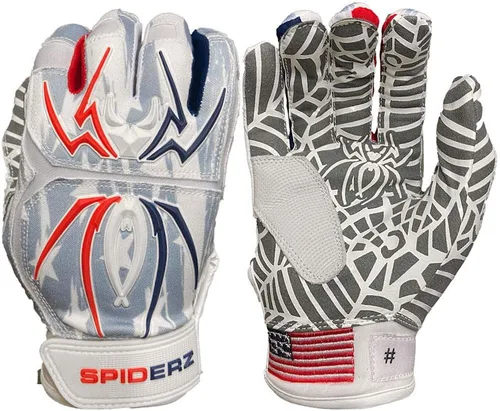 Vista 21 de Guantes de bateo híbridos de Spiderz