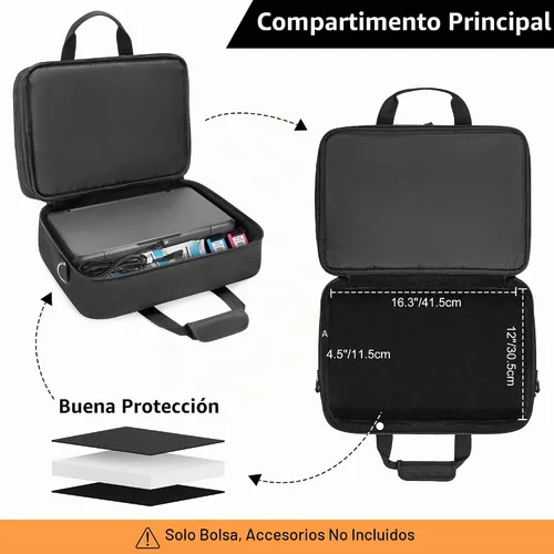 Vista 2 de CURMIO Funda para impresora compatible con HP Tango/Tango X, OfficeJet 200