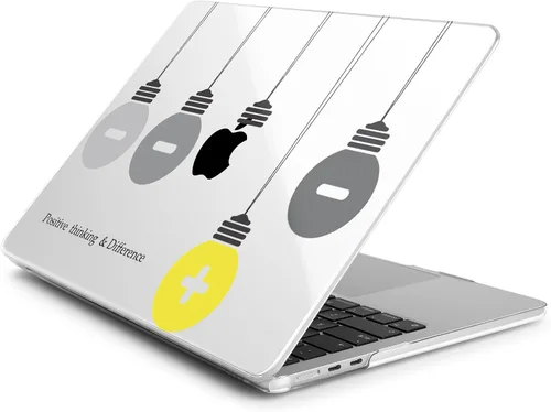 Vista 7 de Batianda Funda para MacBook Air de 15 pulgadas 2024 M3 2023 M2 modelo A3114/A2941, carcasa rígida de plástico de diseño único, cubierta de teclado
