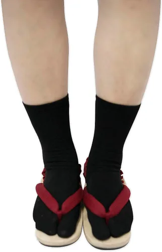Vista 3 de Anime Unisex Cosplay Versátil Verano Madera Zueco Zapatos Japonés Cosplay Oshitari Prop