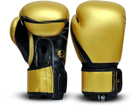 Vista 4 de Guantes de boxeo metálicos - MMA Muay Thai Training & Fight Oro