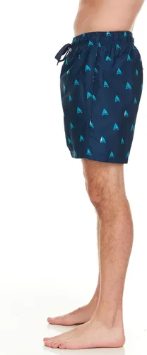 Vista 3 de Kanu Surf Men's Monaco Swim Trunks (Regular & Extended Sizes)