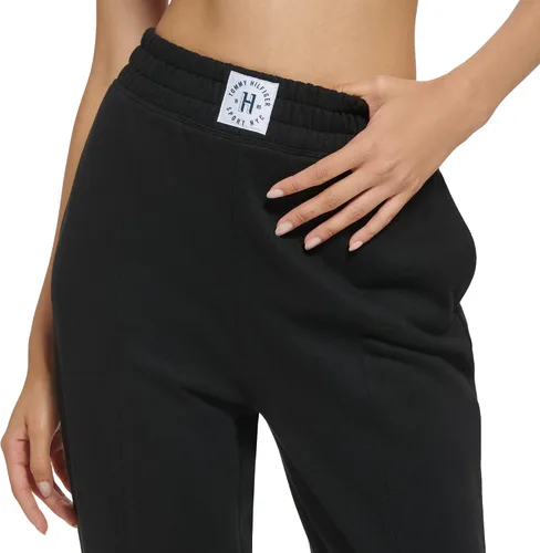 Vista 5 de Tommy Hilfiger Pantalones deportivos elásticos de fácil ajuste para mujer