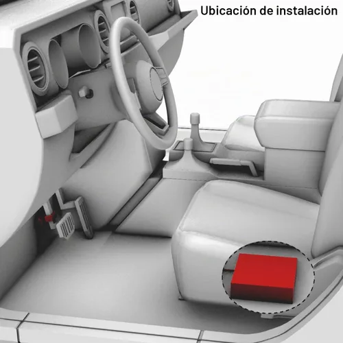 Vista 4 de Sistema de frenado de apoyo Roadmaster 8700 Invisibrake con sistema de desenganche de emergencia se ajusta a vehículos remolcados con frenos