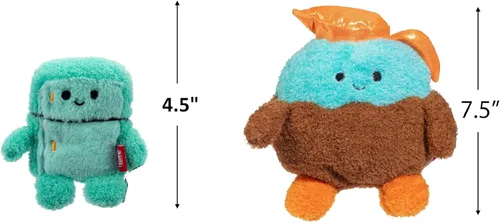 Vista 2 de BumBumz Cafetera Grande de 7.5 Pulgadas Peluche Sensorial con Peso - Con Licencia Oficial - Juguete de Animal de Peluche Suave, Esponjoso, Lindo