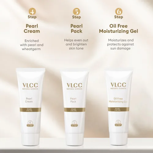 Vista 8 de VLCC Kit facial de perlas de ciencias naturales