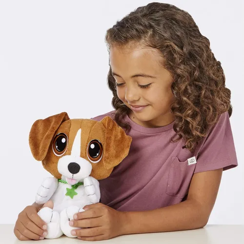 Vista 3 de Little Tikes Rescue Tales 655180 - Juguete de peluche suave Beagle para mascotas, multicolor